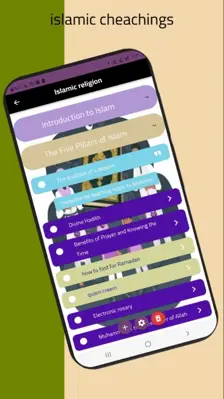 Islamic teachings android App screenshot 2
